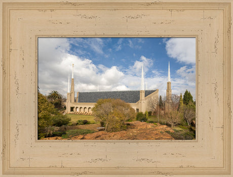 Johannesberg Temple - Trees by Robert A Boyd