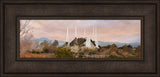 Las Vegas Temple - Sunset Wide Panoramic by Robert A Boyd