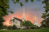 Las Vegas Temple - The Spirit is Burning by Robert A Boyd