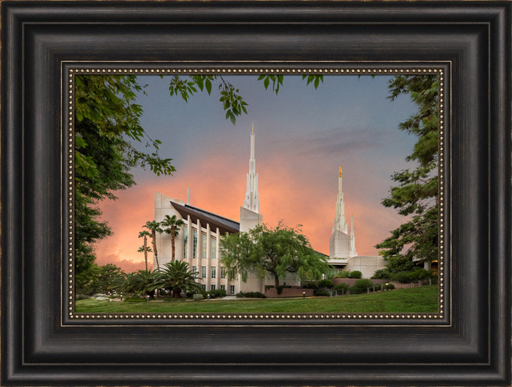 Las Vegas Temple - The Spirit is Burning by Robert A Boyd