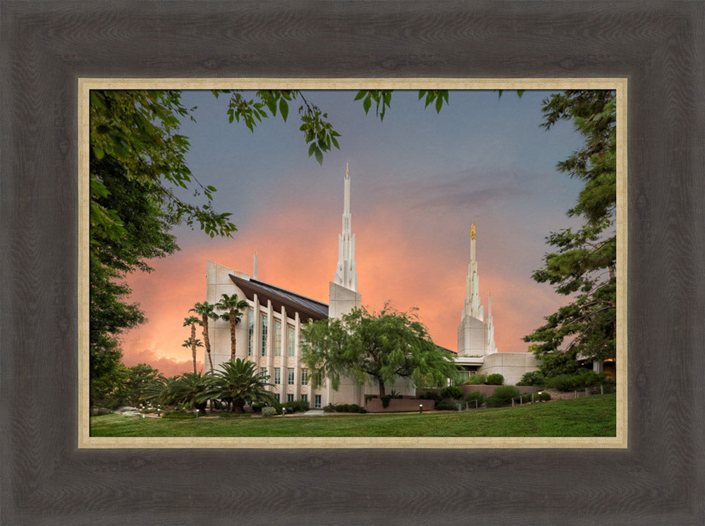 Las Vegas Temple - The Spirit is Burning by Robert A Boyd