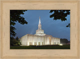 Toronto Temple - Evening by Robert A Boyd