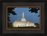 Toronto Temple - Evening by Robert A Boyd