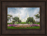 San Diego Temple - Chrome Series by Robert A Boyd