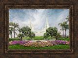 San Diego Temple - Chrome Series by Robert A Boyd