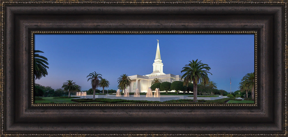 Orlando Temple - Panoramic by Robert A Boyd