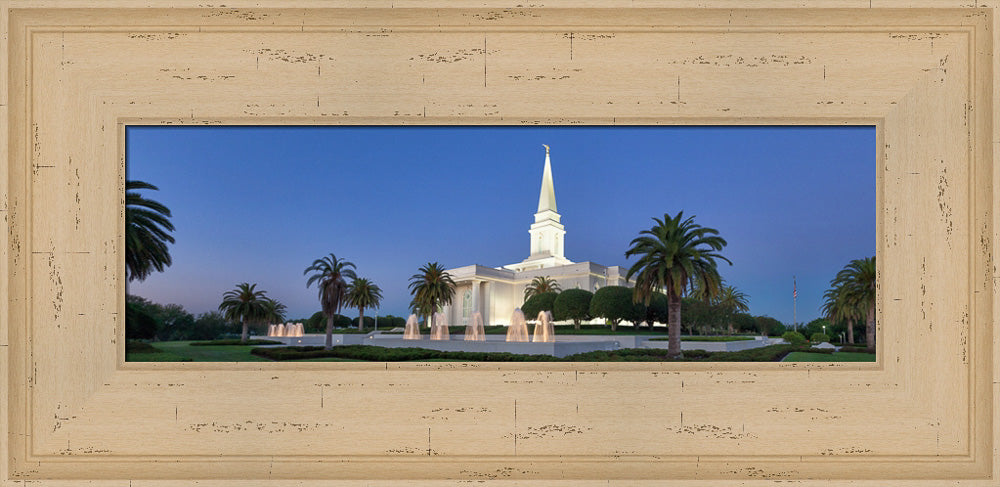 Orlando Temple - Panoramic by Robert A Boyd