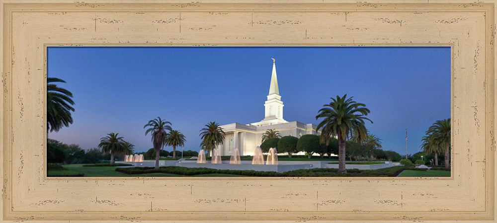 Orlando Temple - Panoramic by Robert A Boyd