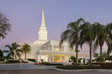 Orlando Temple - Evening Side View by Robert A Boyd