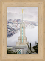 Mount Timpanogos Temple- Steeple by Robert A Boyd