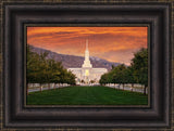 Mt Timpanogos Temple - Sunrise by Robert A Boyd