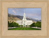 Mt Timpanogos Temple - September Mountain by Robert A Boyd