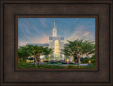 Mt Timpanogos Temple - Evening in the Garden by Robert A Boyd