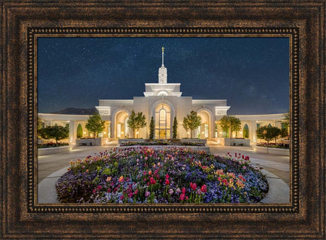 Mt Timpanogos Temple - Holiness to the Lord by Robert A Boyd