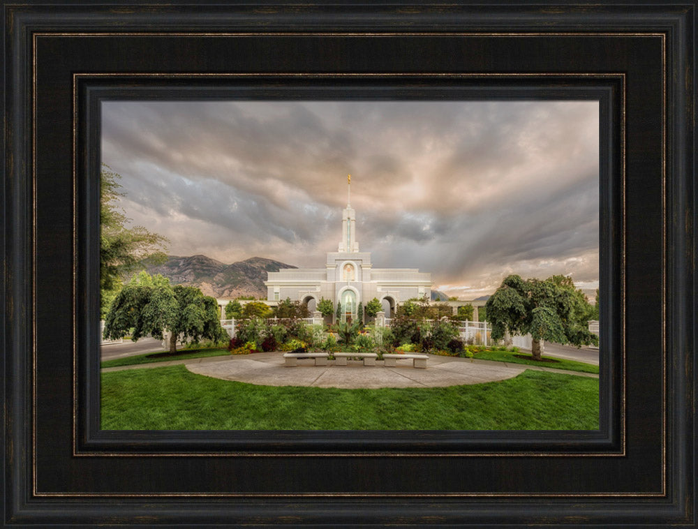 Mt Timpanogos Temple - Chome by Robert A Boyd