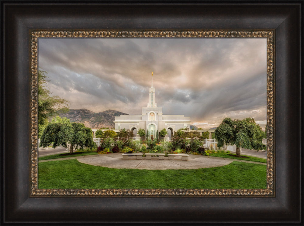 Mt Timpanogos Temple - Chome by Robert A Boyd