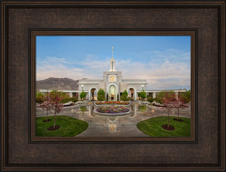 Mt Timpanogos Temple - Eden by Robert A Boyd