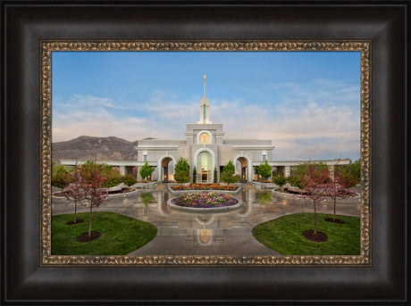 Mt Timpanogos Temple - Eden by Robert A Boyd