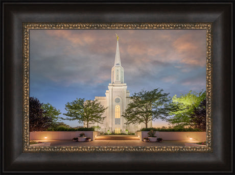 St Louis Temple - Evening Path by Robert A Boyd