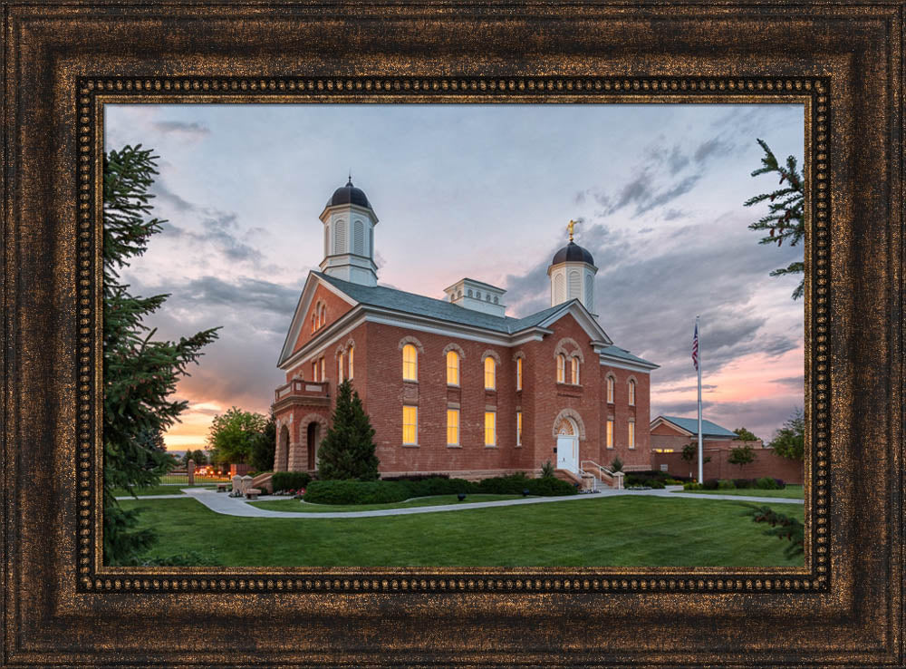 Vernal Temple - Summer Lawn by Robert A Boyd