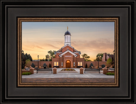 Vernal Temple - Sunset by Robert A Boyd