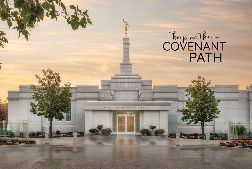 Regina Temple - Covenant Path 12x18  repositionable poster