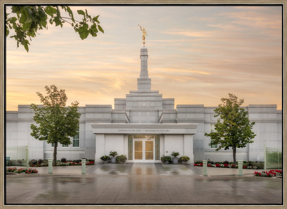 Regina Saskatchewan Temple - Covenant Path Series by Robert A Boyd
