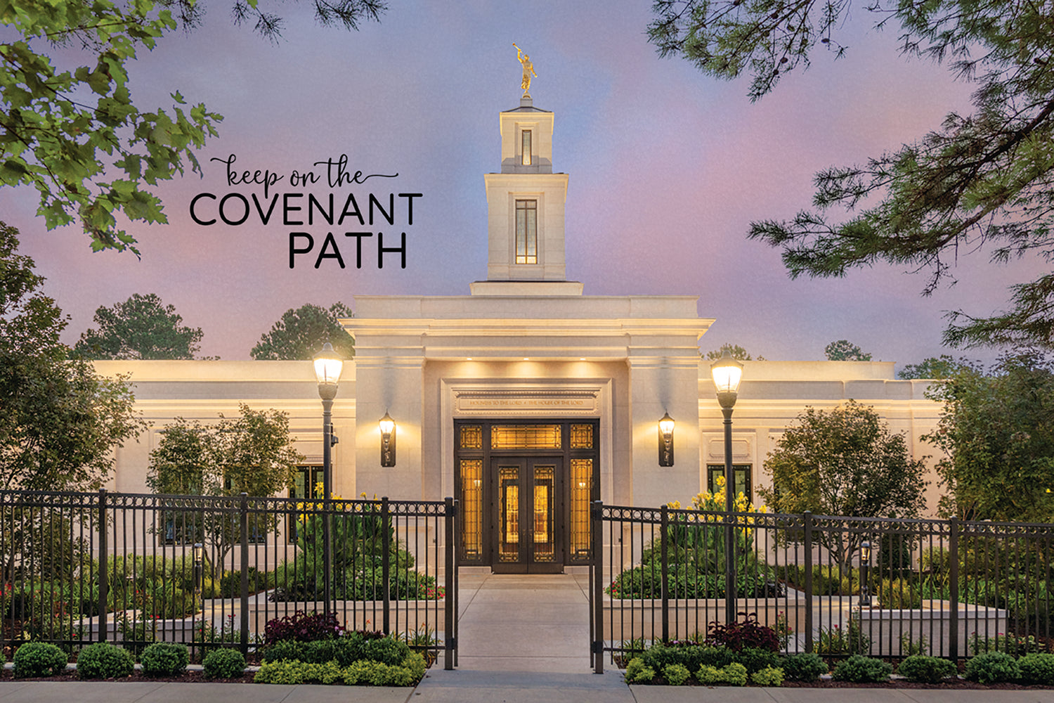 Raleigh Temple - House of Peace 12x18 repositionable poster