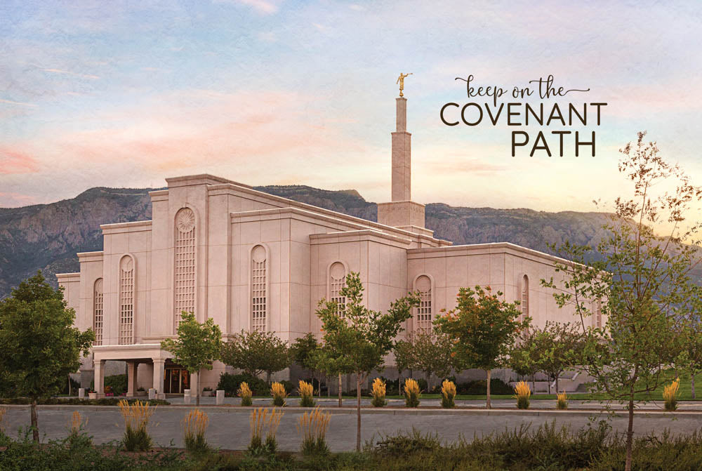 Albuquerque Temple - Holy Places Series 12x18 repositionable poster