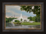 Louisville Temple - After the Rain by Robert A Boyd