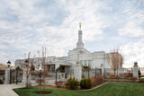 Reno Temple - Front Gate by Robert A Boyd