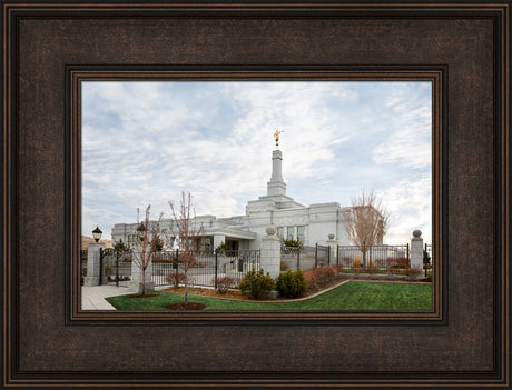 Reno Temple - Front Gate by Robert A Boyd