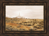 Reno Temple - Desert Hill by Robert A Boyd