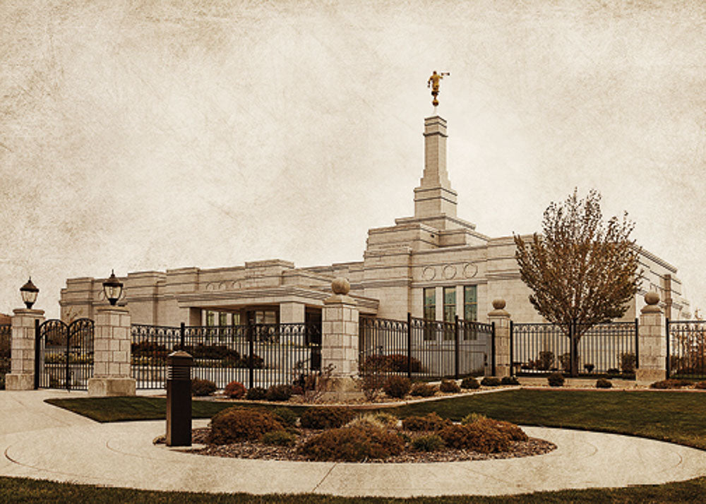 Reno Temple - Timeless Temple Series 5x7 print