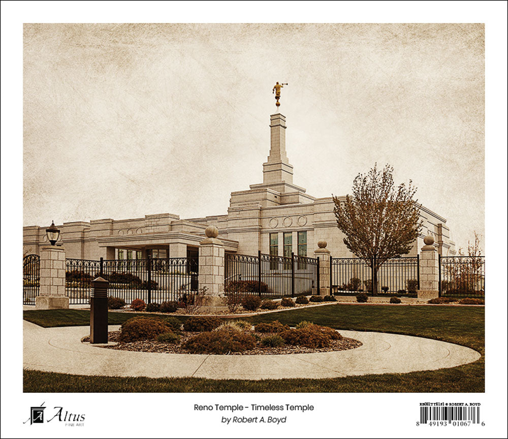 Reno Temple - Timeless Temple Series by Robert A Boyd