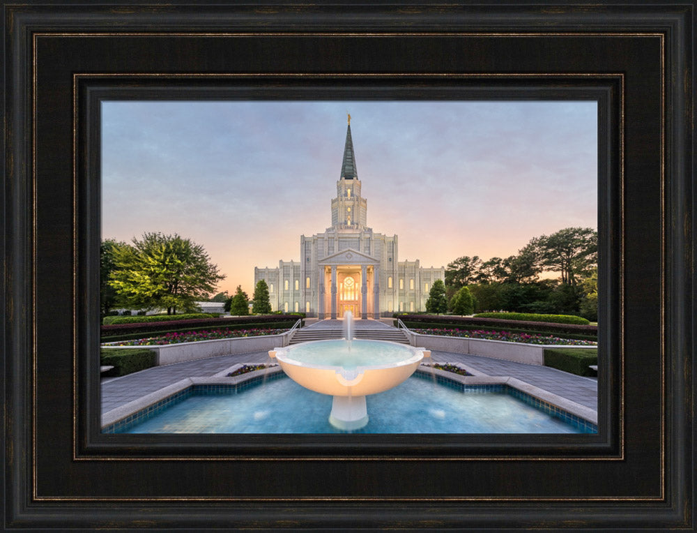 Houston Temple - Living Waters by Robert A Boyd