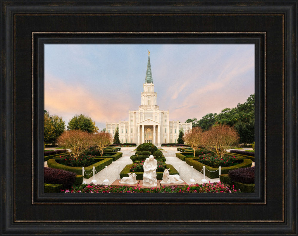 Houston Temple - Nativity by Robert A Boyd