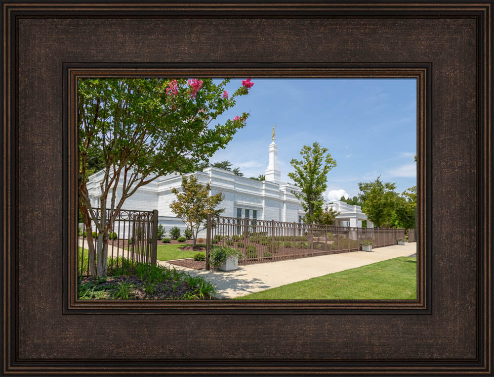 Birmingham Temple - At an Angle by Robert A Boyd