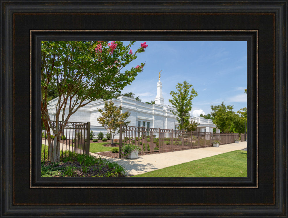 Birmingham Temple - At an Angle by Robert A Boyd