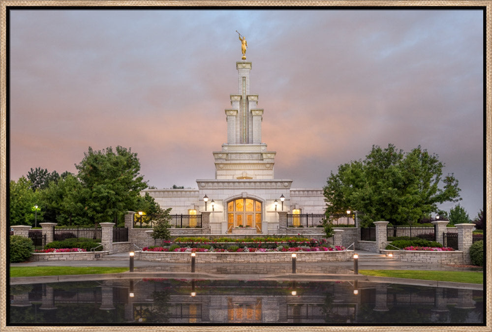 Columbia River Washington Temple- Covenant Path by Robert A Boyd