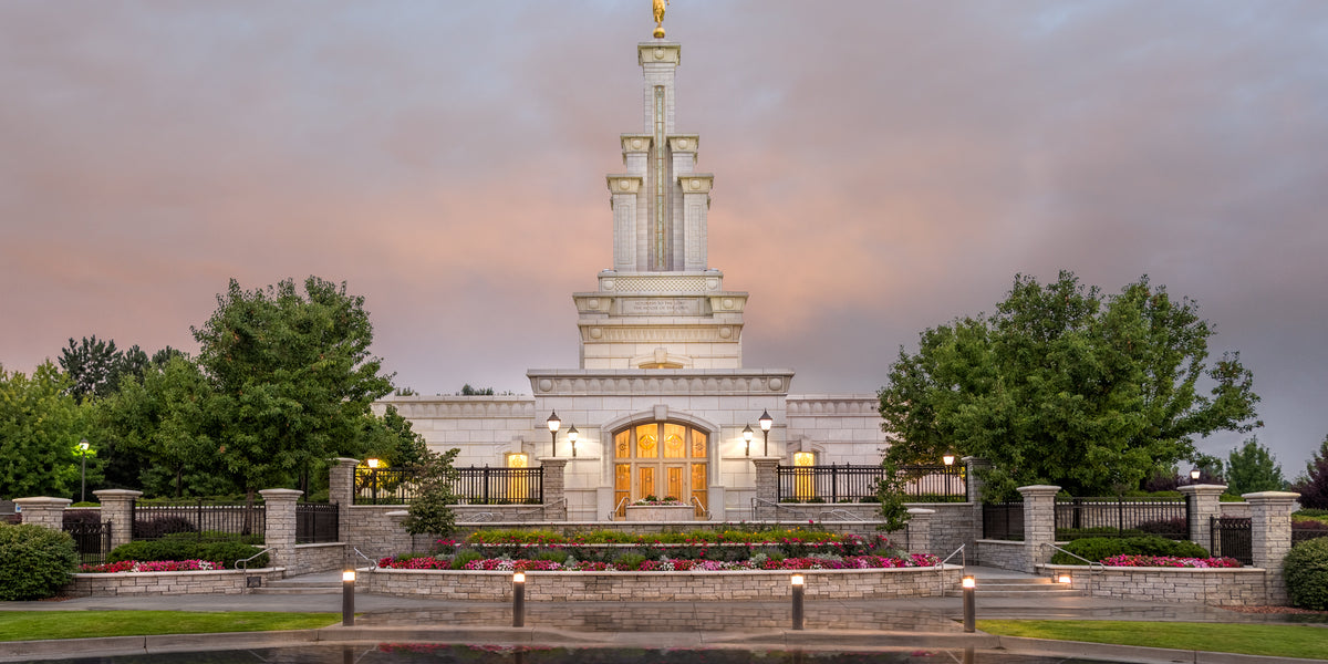 Columbia River Washington Temple- Covenant Path by Robert A Boyd ...