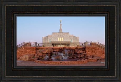 Snowflake Temple - Desert Fountain by Robert A Boyd