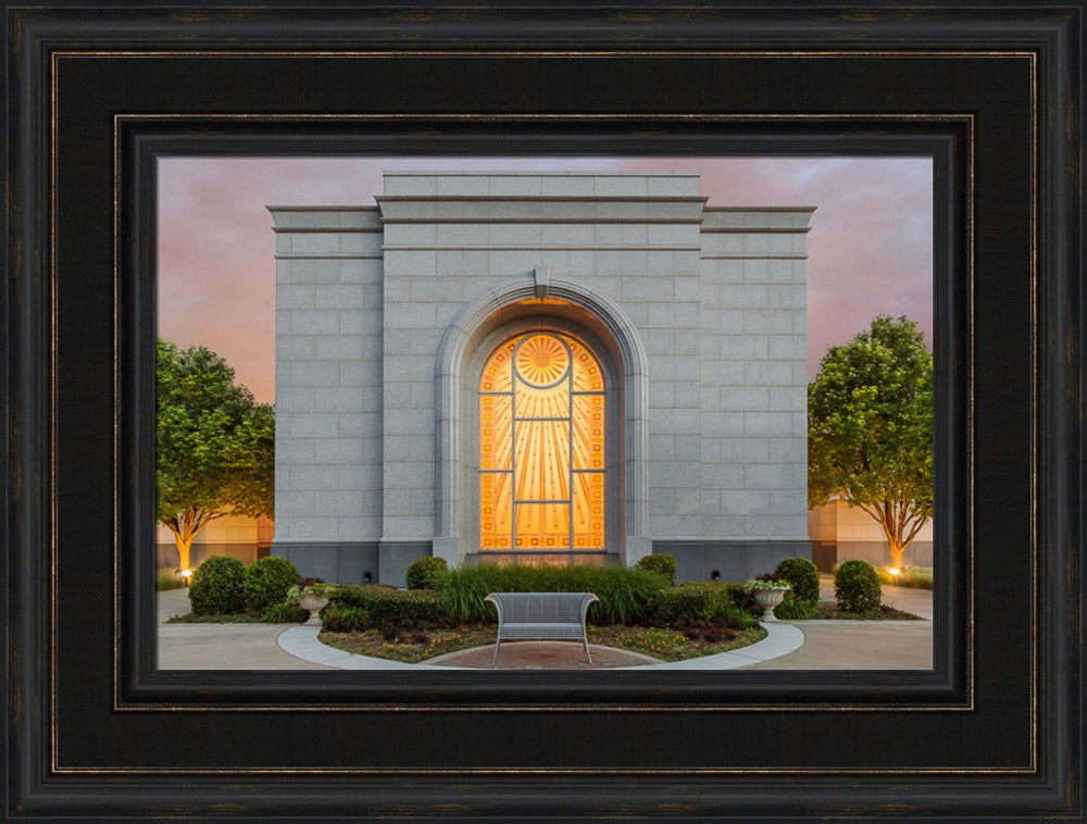 Lubbock Temple - Eventide by Robert A Boyd