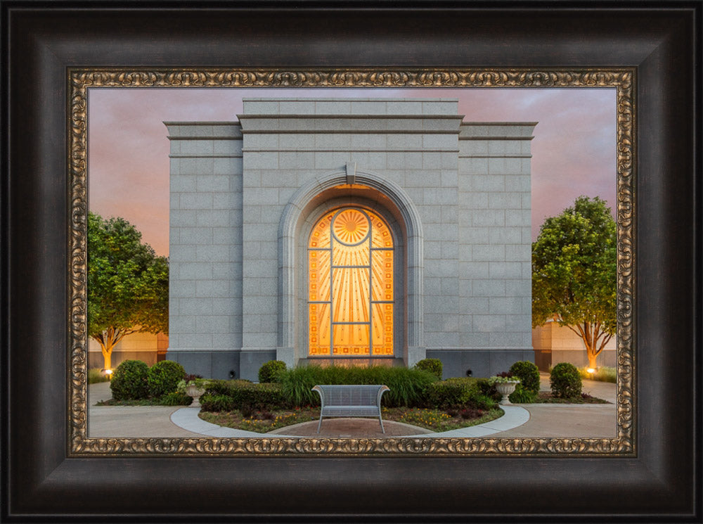 Lubbock Temple - Eventide by Robert A Boyd