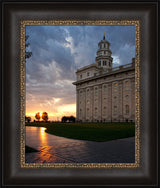 Nauvoo Temple - Path by Robert A Boyd