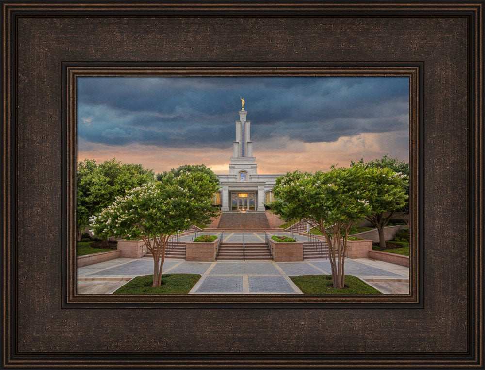 San Antonio Temple - Refuge From the Storm by Robert A Boyd