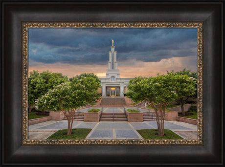 San Antonio Temple - Refuge From the Storm by Robert A Boyd