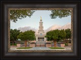 San Antonio Temple - Summer Morning by Robert A Boyd