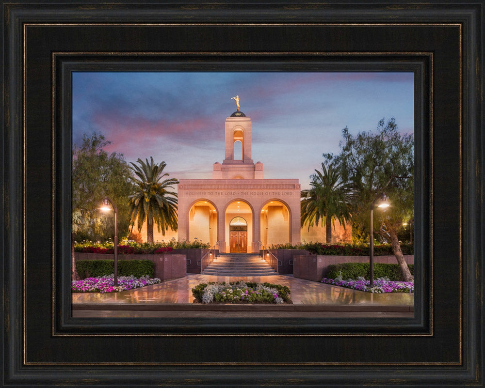 Newport Beach Temple - Covenant Path Series by Robert A Boyd