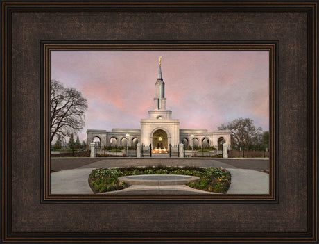 Sacramento Temple - Evening by Robert A Boyd